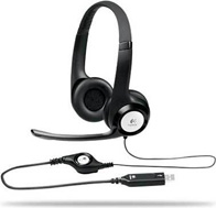 Logitech H390 Wired Headset Stereo Headphones with Noise-Cancelling Microphone
