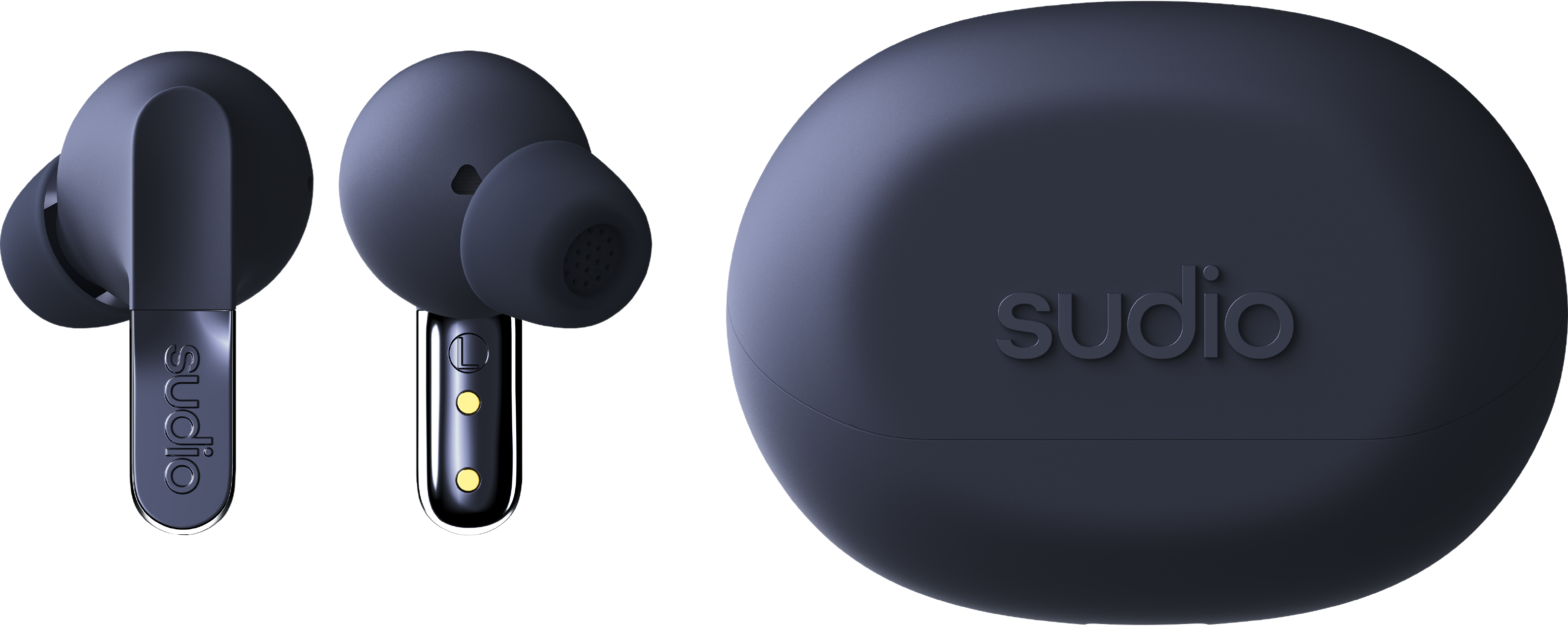 Sudio N3 Pro ANC True Wireless Earbuds, Blue - ONLINE ONLY