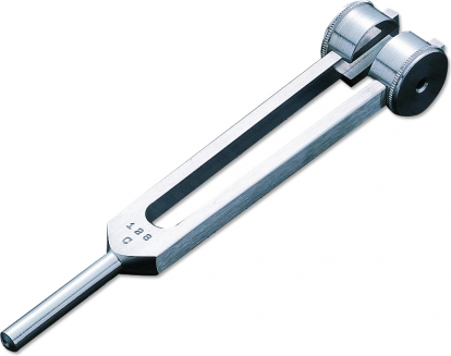 TUNING FORK C128 W/WEIGHT
