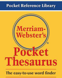 M-W POCKET THESAURUS