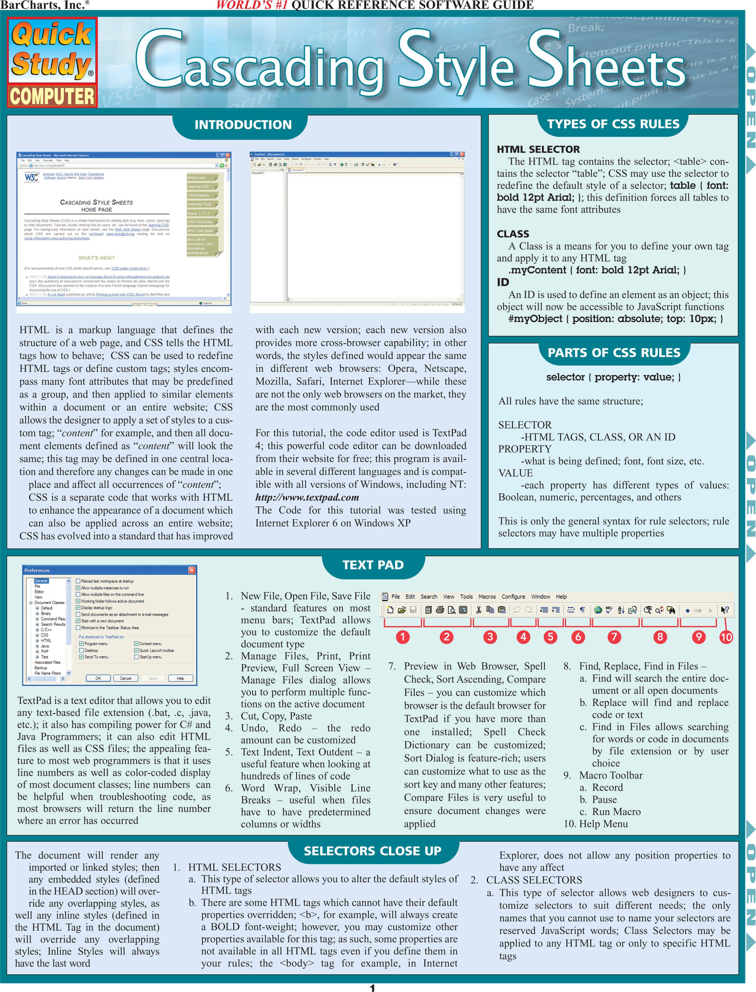Quickstudy: Computer Cascading Style Sheets