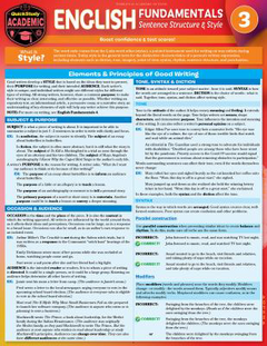 English Fundamentals 3 - Sentence Structure & Style