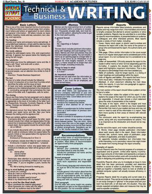 TECHNICAL & BUSINESS WRITING